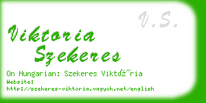 viktoria szekeres business card